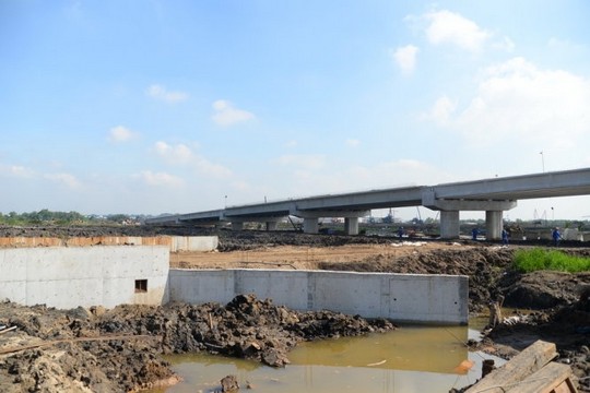 Hợp long cầu Rạch Chiếc 2, khép kín đường Vành Đai Đông TPHCM