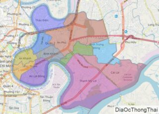 Tổng hợp thông tin và bản đồ quy hoạch Quận 2