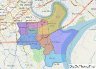 Tổng hợp thông tin và bản đồ quy hoạch Quận 7