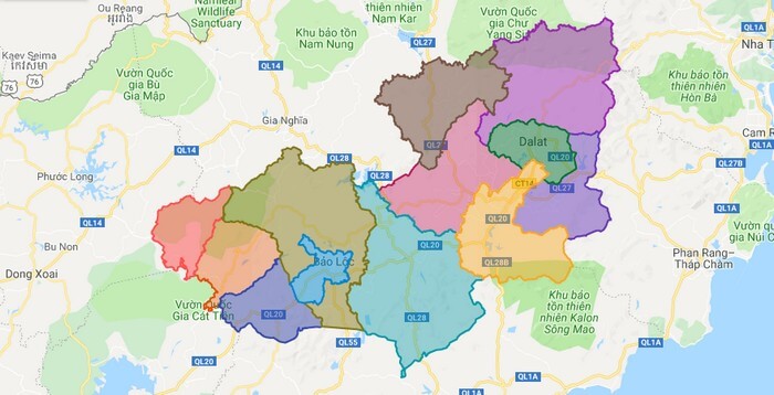Bản đồ tỉnh Lâm Đồng 2024 đã được cập nhật mới nhất với những thông tin chính xác về tình hình địa giới hành chính, quy hoạch phát triển kinh tế-xã hội, cơ sở hạ tầng, giáo dục và du lịch. Để khám phá những cảnh đẹp thiên nhiên, tìm hiểu văn hóa địa phương và các điểm đến du lịch hấp dẫn, hãy nhanh chóng tìm đến bản đồ này!