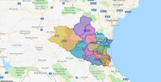 Bản đồ tỉnh Nghệ An chi tiết mới nhất 2023