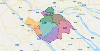 Bản đồ tỉnh Vĩnh Long chi tiết mới nhất 2023