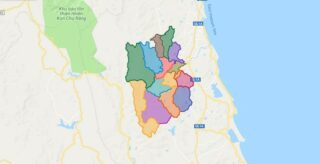Bản đồ huyện Hoài Ân – Bình Định