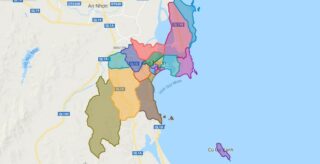Bản đồ TP Quy Nhơn – Bình Định