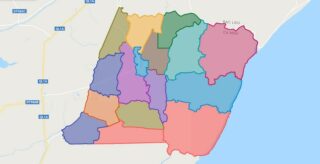 Bản đồ huyện Đầm Dơi – Cà Mau