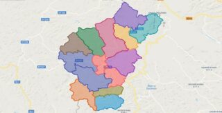 Bản đồ huyện Hạ Lang – Cao Bằng