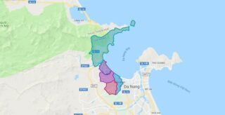 Bản đồ Quận Liên Chiểu – TP Đà Nẵng