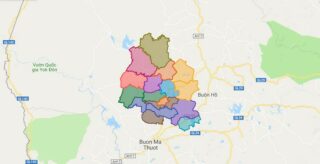 Bản đồ huyện Cư M’gar – Đắk Lắk