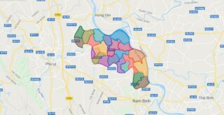 Bản đồ huyện Lý Nhân – Hà Nam