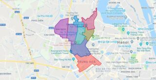 Bản đồ Quận Cầu Giấy – TP Hà Nội