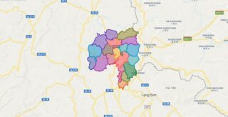Bản đồ huyện Văn Lãng – Lạng Sơn