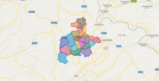 Bản đồ huyện Văn Quan – Lạng Sơn