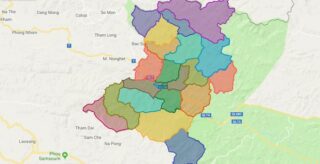 Bản đồ huyện Kỳ Sơn – Nghệ An