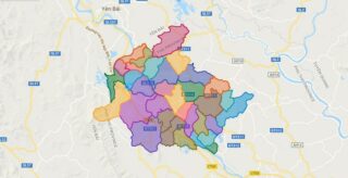 Bản đồ huyện Hạ Hoà – Phú Thọ