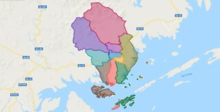 Bản đồ huyện Đầm Hà – Quảng Ninh