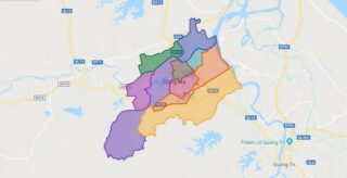 Bản đồ TP Đông Hà – Quảng Trị