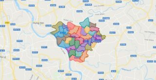 Bản đồ huyện Hưng Hà – Thái Bình