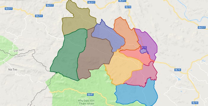 Bí kíp bản đồ huyện Lang Chánh tỉnh Thanh Hóa Nhận biết, sử dụng và chỉ đường chính xác