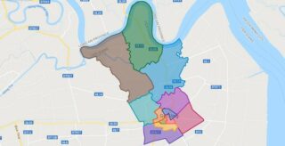 Bản đồ Thị xã Gò Công – Tiền Giang