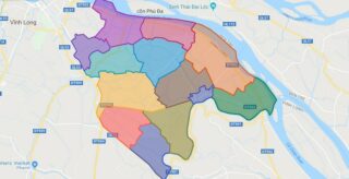 Bản đồ huyện Mang Thít – Vĩnh Long