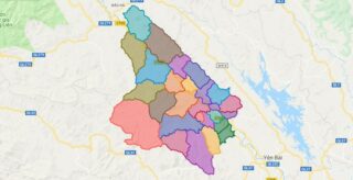 Bản đồ huyện Văn Yên – Yên Bái