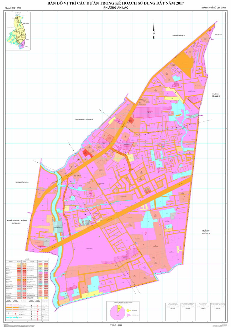 Bản đồ quy hoạch phường An Lạc, Quận Bình Tân