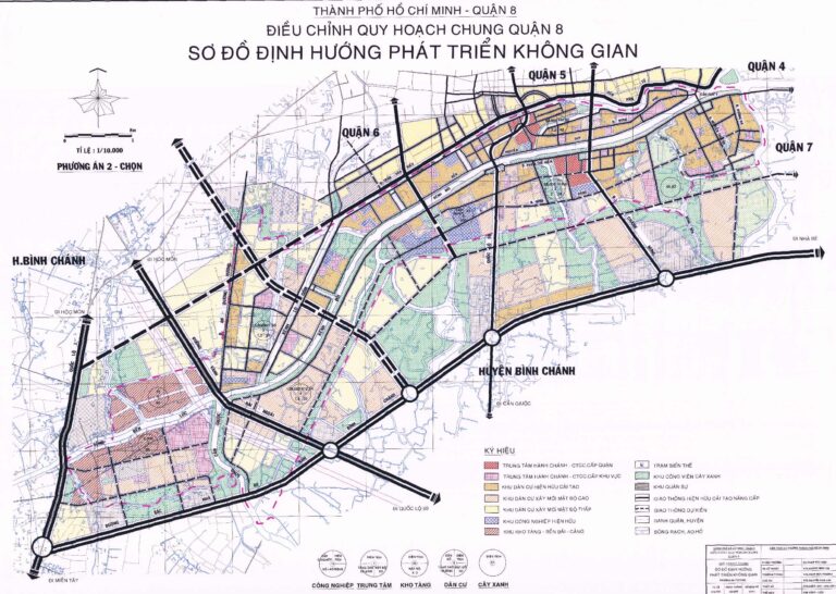 Quy hoạch chung quận 8 đến năm 2021
