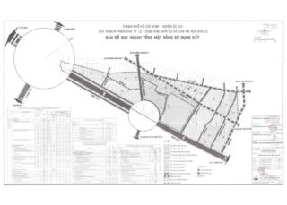 Bản đồ quy hoạch 1/2000 Khu dân cư xã Tân An Hội (khu 2), Huyện Củ Chi