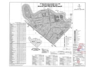 Bản đồ quy hoạch 1/2000 phường Tân Định