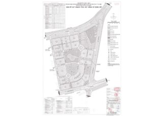 Bản đồ quy hoạch 1/2000 Khu đô thị phát triển An Phú 88,03 ha phường An Phú, Quận 2