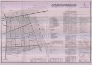 Bản đồ quy hoạch 1/2000 Khu dân cư Bông Sao – phường 5, Quận 8