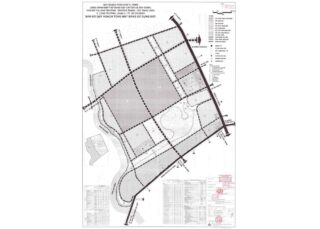 Bản đồ quy hoạch 1/2000 Khu đô thị mới Long Trường - Trường Thạnh - Tây Tăng Long