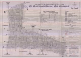 Bản đồ quy hoạch 1/2000 Khu dân cư phía Bắc Tỉnh lộ 10, Quận Bình Tân