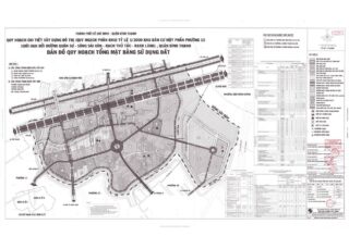 Bản đồ quy hoạch 1/2000 Khu dân cư một phần phường 13, Quận Bình Thạnh