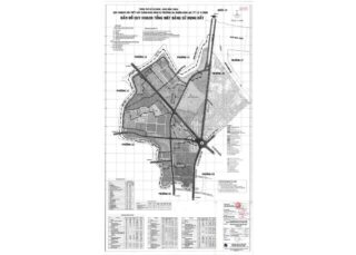 Bản đồ quy hoạch 1/2000 Khu dân cư phường 26 (phần còn lại), Quận Bình Thạnh