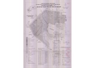 Bản đồ quy hoạch 1/2000 Khu dân cư liên phường 1 – 2 – 7, Quận Phú Nhuân