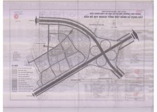 Bản đồ quy hoạch 1/2000 Khu đô thị mới phường Linh Trung, Quận Thủ Đức