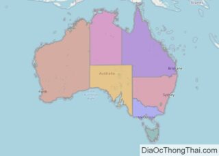 Bản đồ nước Úc