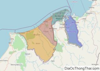 Bản đồ Brunei