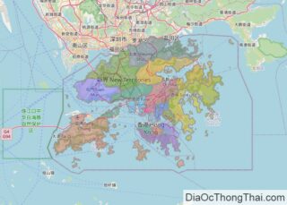Bản đồ Hồng Kông