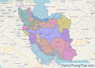 Bản đồ Iran