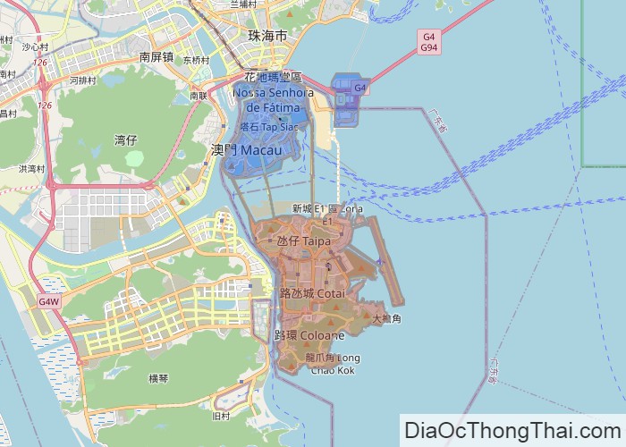 Bản đồ Macao