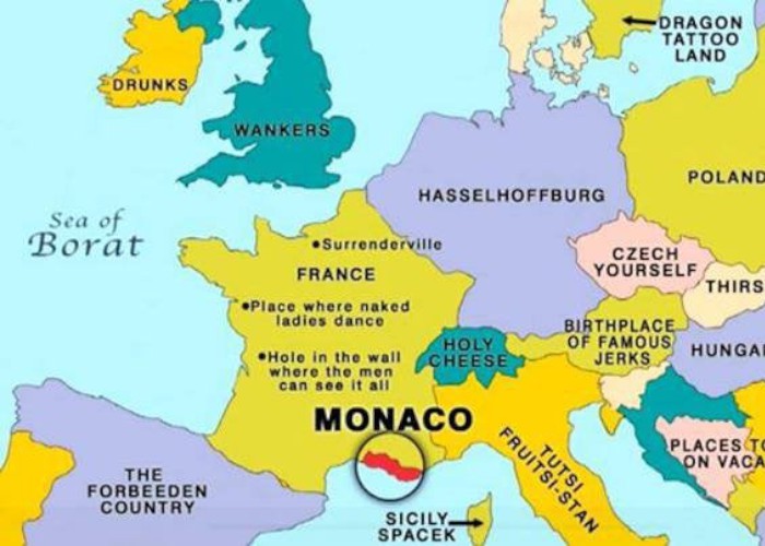 Bản đồ Monaco