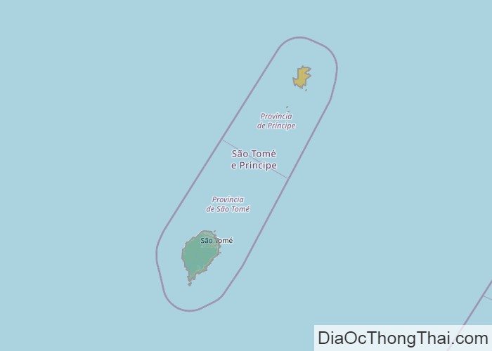 Bản đồ São Tomé và Príncipe