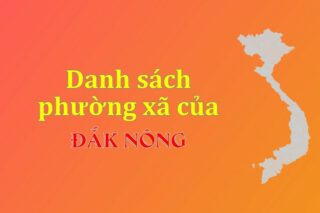 Mã xã phường Đắk Nông. Danh sách phường xã Đắk Nông (update 2024)