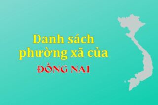 Mã xã phường Đồng Nai. Danh sách phường xã Đồng Nai (update 2024)