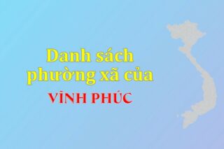 Mã xã phường Vĩnh Phúc. Danh sách phường xã Vĩnh Phúc (update 2024)