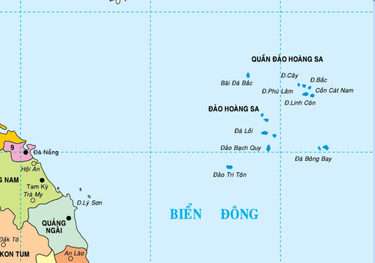 Tổng hợp thông tin và bản đồ quy hoạch Huyện Hoàng Sa