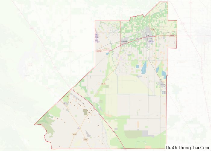 Map of Kings County