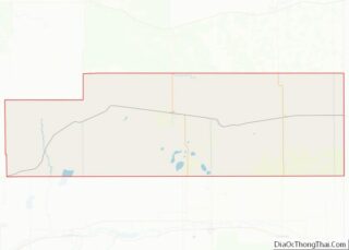 Map of Kiowa County, Colorado